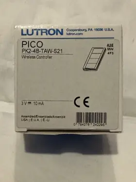 Pk2-4b-taw-s21 Lutron Pico Wireless Remote Controller - New