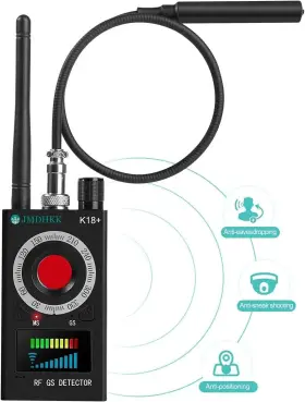 K18s Luvisee Anti Spy Rf Detector Wireless Bug Gps/spy/ Monitor Protector