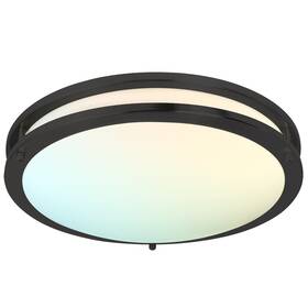 Luxrite Lr23293 16 Inch Led Flush Mount Ceiling Matte Black - 5 Colors