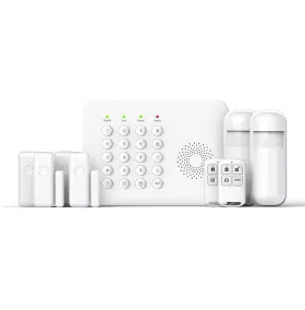 A02f-us-c Lwohsi Home Security System Alarm Kit With Motion Detect And Voice Control