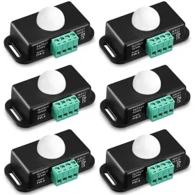 Ur-macarrie-47 Macarrie 6 Pack 12v 24v Pir Sensor Led Motion Detector Light Switch Body