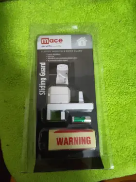 80206 Mace Security Products Sliding Window And Door Guard Alarm