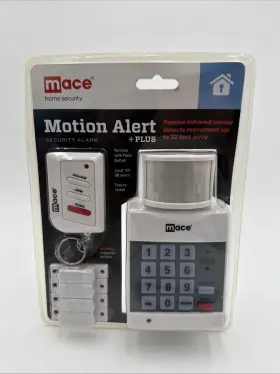 80350 Mace Home Security Motion Alert Plus - Alarm Kit New #80350
