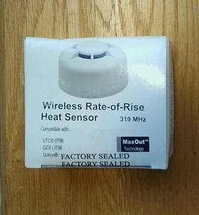 Maxout Technology Rf-ror-135s-319-nn Wireless Rate-of-rise Heat Sensor