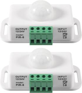 Melife 5598619 2 Pack Dc 12v 24v Pir Sensor Led Motion Switch Infrared Co