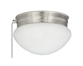 Ml14297-bn Miseno Ml14297 1 Light 8 Inch Wide Flush Mount Bowl Ceiling Brushed Nickel