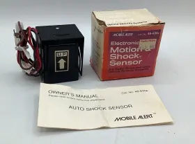 49-630a Mobile Alert 40-630a Radio Shack Electronic Motion And Shock Sensor 49-630a Mobile Alert 40-630a Radio Shack Electronic Motion And Shock Sensor