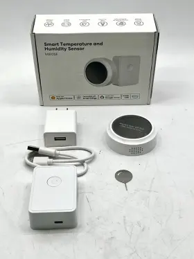 Ms100f Moes Meross Wifi Thermometer Hygrometer Solar/battery-free Indoor Temp Humidity