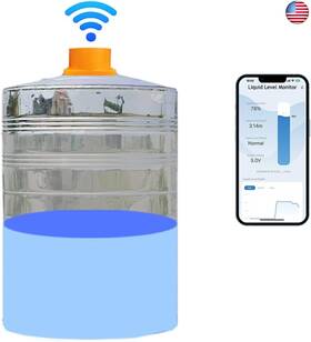 Moray 753803543518 Smart Wifi Water Level Sensor Tank Monitor Oil Gauge