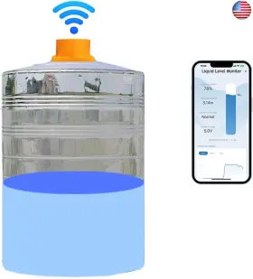 Moray 753803543518 Smart Wifi Water Level Sensor Tank Monitor Oil Gauge