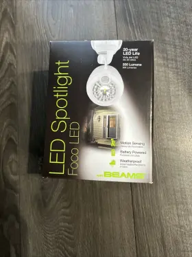 Mb360xt-wht Mr. Beams Led Motion Spotlight 200 Lumens