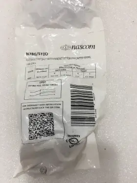N78g Nascom N78g/stdd Double Pole Throw Magnetic Contact New Lot Of 3