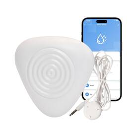 Neo Nas-ws11b Zigbee Water Sensor Smart Leak Detector For 1 Pk White Pack