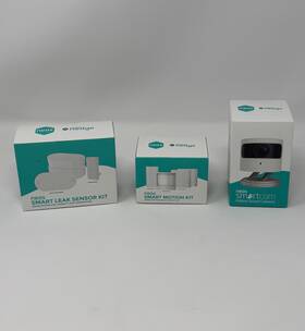 Neos N-cam-us1 Home Security Pack - Smart Camera Leak Sensors Motion New