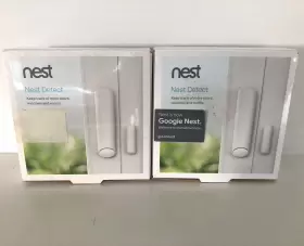 H1100wes Nest Lot Of 2 Google Detect Smart Sensors White New H1100wes Nest Lot Of 2 Google Detect Smart Sensors White New