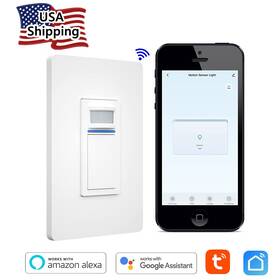Nexete 880842037293 Used Smart Wi-fi Motion Sensor Light Switch Work With Alexa And Google Home
