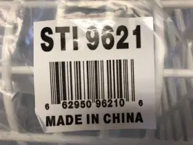 Sti9621 Notifier Motion Detector Guard - White 9 Gauge Steel Wire