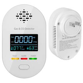 Nsrrye Xy-cgtw01 Carbon Monoxide Detectorsplug In Co And Natural Gas Detector Combination