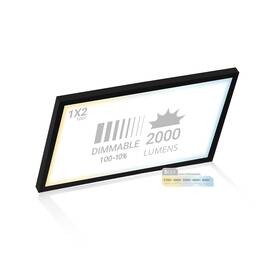 Nuwatt Nw-sm-1x2-5ct-22w-blk 1x2 Ft Led Surface Mount Panel 5cct Black