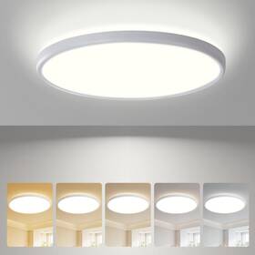 Ocioc Osk460-36w-t-wea5c4 18inch Flush Mount Ceiling Light 36w 3600lm 5cct 5cct-18inch White