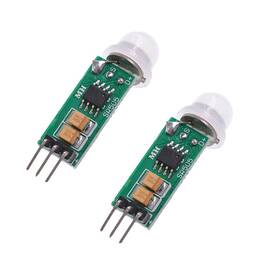 Oiyagai 703931649378 2pcs Hc-sr505 Mini Infrared Pir Human Motion Sensor Detector Module Arduino