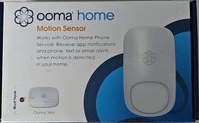 Ooma 100-0202-200 Home Motion Sensor Wireless Battery Indoor Compatible With Telo White