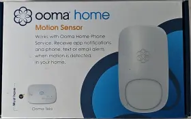 100-0202-200 Ooma Home Motion Sensor Wireless Battery Indoor Compatible With Telo White 100-0202-200 Ooma Home Motion Sensor Wireless Battery Indoor Compatible With Telo White