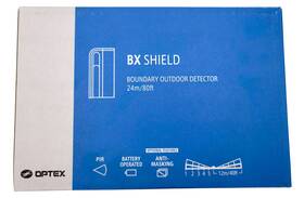 Optex 788924502519 White Bx Shield 80ft Boundary Outdoor Detector Pir Anti-masking Bxs-ram-w