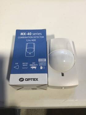 Optex Mx40 Mx-40pic Series Combo Motion Detector/white
