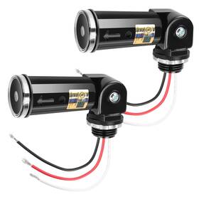 Orrgena 445043547588 2-pack Dusk To Dawn/day Night Sensor Photoelectric Switch Photo Cell