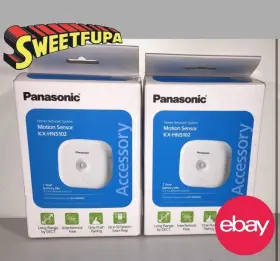 Kx-hns102 Panasonic Hns102 Motion Sensor Wireless Smart Home Security 2 Sets New
