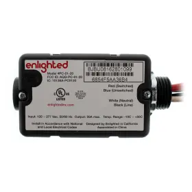 Pc-01-20 Panasonic Pm-f65 Enlighted Lighting Max-plug Load Controller 120/277v 20a 4-wire