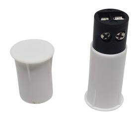 Panopticon Tech 729910956435 10 White Recessed Screw Terminal Block Door Contacts Nc Alarm Window Sen