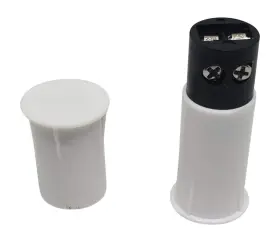 Panopticon Tech 729910956435 10 White Recessed Screw Terminal Block Door Contacts Nc Alarm Window Sen