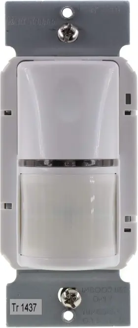 Pass & Seymour 705353322983 Passive Infrared Motion Sensor Light Switch Wall Occupancy For Lights