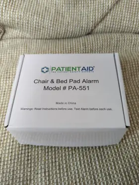 Pa-551 Patient Aid Bed Alarm Motion Sensor 2 Ring Chime Options. Only