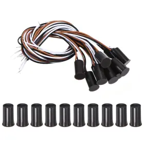 Pta230703tt000563 Patikil Magnetic Reed Switch 10 Pack No Nc Ring Alarm Contact Sensor Wired R