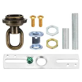 Pta240524tt000300 Patikil 4 Inch Universal Light Fixture Cross Bar Kit 1/4 Ip Center Bronze Pta240524tt000300 Patikil 4 Inch Universal Light Fixture Cross Bar Kit 1/4 Ip Center Bronze