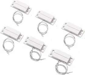 Le679 Pen Contact Sensor Alarm Magnetic Reed Switch Wired Security For Window Door