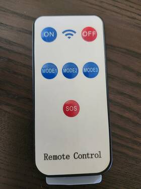 Perfascin Mode123 Replacement Remote Control Fit For Motion Sensor Street Light