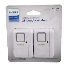 Lrm3420w Philips Lrm3420w/27 Indoor Window Door Alarms Battery Operated 2 Pack Home Alert Lrm3420w Philips Lrm3420w/27 Indoor Window Door Alarms Battery Operated 2 Pack Home Alert