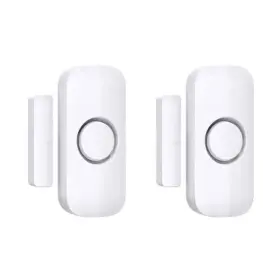 Phyfalip 763475480738 Window Alarm Door Home Personal Security Kit With Sensor 2-pack