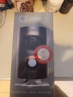 Piper Nv 90-00006 All-in-one Hd Home Security System Smart Camera Black Discontinued