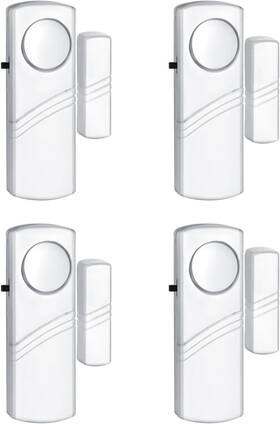 Plojop 313057014020 Security Door Window Alarm Wireless Sensor Burglar Alar