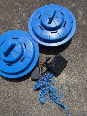 Pool Patrol F2208 2 Floating Alarms Certified Astm Safety Spec. No Box