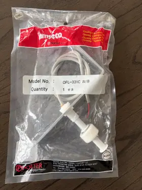 Ofl-331c Potter Amseco Model Water/sump Float Switch Alarm No/nc Sealed-new