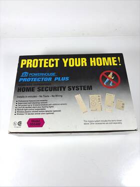 Powerhouse Ss5400 X-10 Protector Plus Home Wireless Security Model