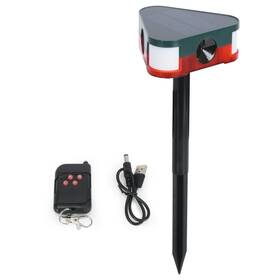 Pqy 663260206751 Solar Outdoor Motion Sensor Alarm With Upgraded 360 Detectors And 129db Loud