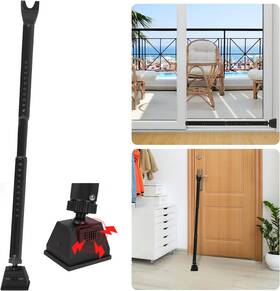 Prosecurloc 705353734038 Security Door Stopper With Alarm And Sliding Patio Bar 120db Loud Alert Adjustable