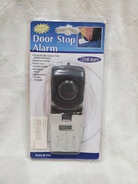 Ps Products Dsa1 Door Stop Alarm 120db Anti-theft Wedge Blocking Security Device